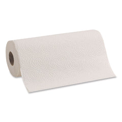 Georgia Pacific Professional 27300 11 in. x 8.8 in. 2-Ply Pacific Blue Select Perforated Paper Kitchen Roll Towels - White (100/Roll)