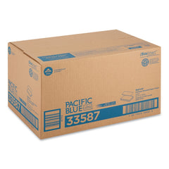 Georgia Pacific Professional 10.2 in. x 10.8 in. Pacific Blue Ultra 1-Ply Paper Towels - White (2200/Carton)