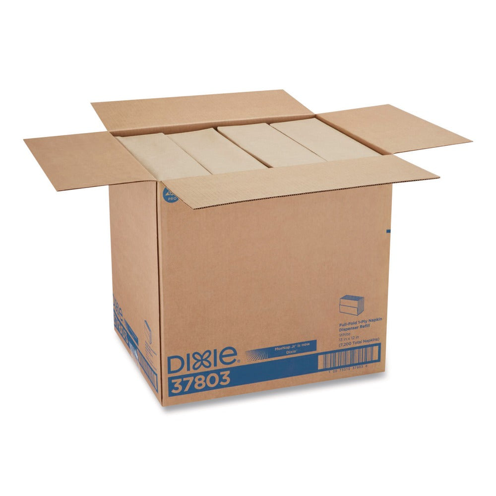 Georgia-Pacific 13 in. x 12 in. 1-Ply Interfold Napkin Refills - White (12 Packs/Carton)