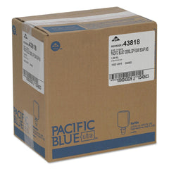 Georgia Pacific Professional 1200 mL Pacific Blue Ultra Antimicrobial Foam Soap Manual Dispenser Refill - Unscented (4/Carton)