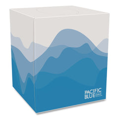 Georgia Pacific Professional 2-Ply Pacific Blue Select Cube Box Facial Tissue - White (36/Carton)