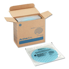Georgia Pacific Professional ActiveAire Deodorizer Urinal Screen - Coastal Breeze Scent, Blue (12/Carton)