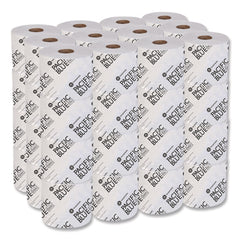 Georgia Pacific Professional 14448/01 Pacific Blue Basic 1-Ply Septic Safe High-Capacity Bathroom Tissue - White (1500/Roll, 48/Carton)