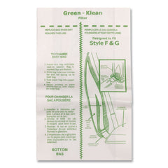 Green Klean GK-F-and-G-10 Replacement Vacuum Bag (10/Carton)
