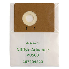 Green Klean Fits Advance VU500 Replacement Vacuum Bags (10/Carton)