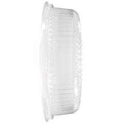 Handi-Foil 4012DL 12 in. Diameter Embossed Plastic Dome Lids Fits 4012/4013 - Clear (25/Carton)
