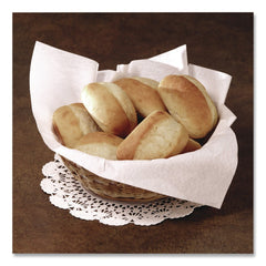 Hoffmaster 125023 Linen-Like 16 in. x 16 in. Flat Pack Dinner Napkins - White (1000/Carton)