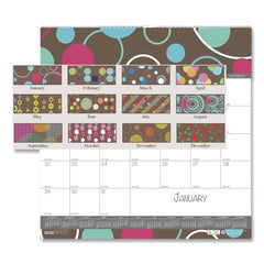House of Doolittle 12-Month (Jan to Dec): 2026 12 in. x 12 in. Recycled Bubbleluxe Wall Calendar - White/Multicolor Sheets