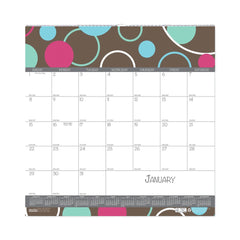 House of Doolittle 12-Month (Jan to Dec): 2026 12 in. x 12 in. Recycled Bubbleluxe Wall Calendar - White/Multicolor Sheets