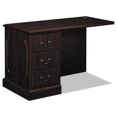 HON 94000 Series 48 in. W x 24 in. D x 29.5 in. H L-Workstation Left Return - Mahogany
