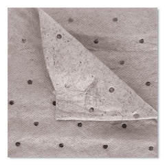 HOSPECO 15 in. x 18 in. 0.22 gal. TASKBrand All Sorb Industrial Sorbent Pad - Gray (100/Pack)