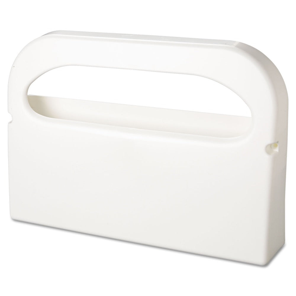 HOSPECO 16 in. x 3.25 in. x 11.5 in. Health Gards Half-Fold Toilet Seat Cover Dispenser - White (2/Box)