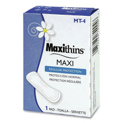 HOSPECO Maxithins No. 4 Maxi Absorbency Individually Boxed Vended Sanitary Napkins (100/Carton)