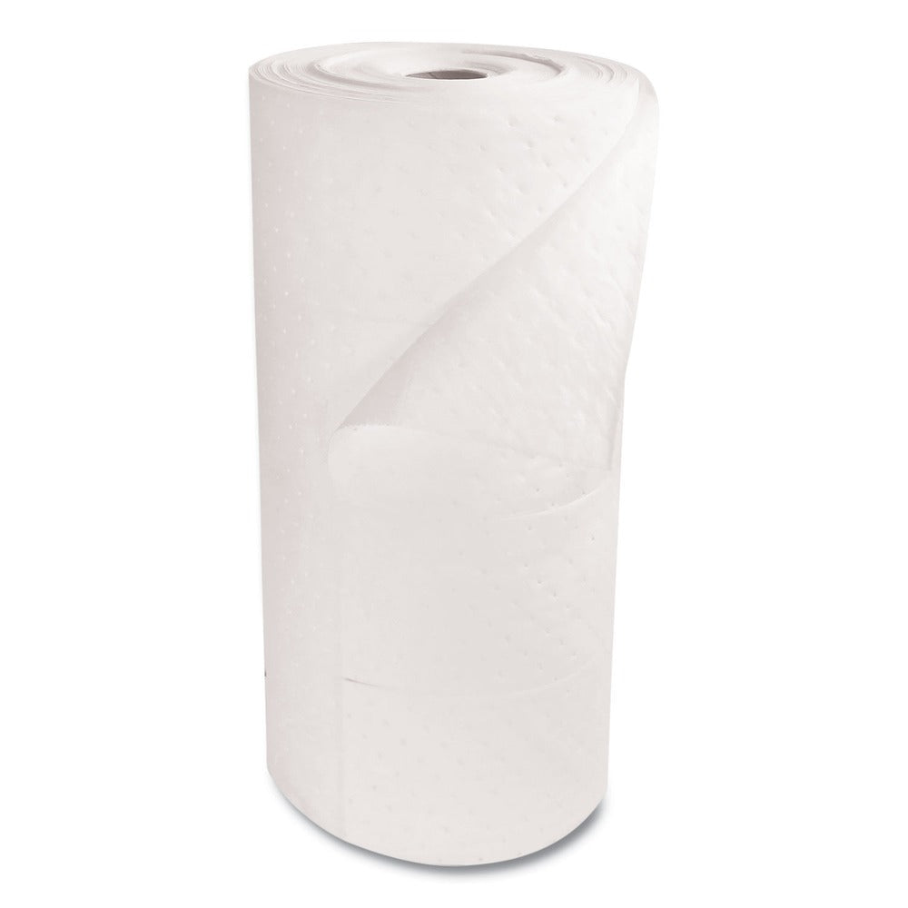 HOSPECO 30 in. x 150 ft. 47-Gallon TASKBrand All Sorb Industrial Sorbent Roll - White (1-Roll)