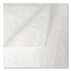 HOSPECO 15 in. x 18 in. 0.14-Gallon TASKBrand Industrial Oil Only Sorbent Pad - White (200/CT)