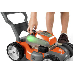 Husqvarna 589289602 Toddler Toy Lawn Mower with Realistic Sounds and Light-Up Engine for Ages 2 and Up