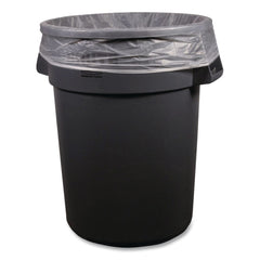 Heritage 40 in. x 48 in. 3 mil 45 Gallon Linear Low-Density Can Liners - Clear (75/Carton)