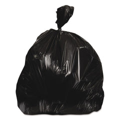 Heritage 40 in. x 46 in. 45 gal. 0.7 mil. Linear Low-Density Can Liners - Black (250/Carton)