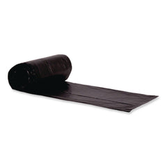 AccuFit 24 in. x 32 in. 16 gal. 1 mil Linear Low Density Can Liners with AccuFit Sizing - Black (250/Carton)