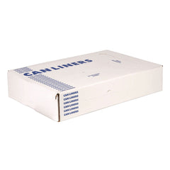 Heritage 33 in. x 45 in. 33 gal. 1 mil Linear Low-Density Can Liners - Clear (200/Carton)