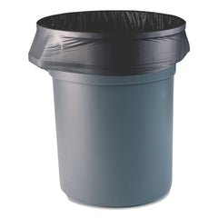 Heritage 46 in. x 50 in. 1.5 mil 56 Gallon Linear Low-Density Can Liners - Black (100/Carton)