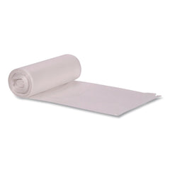 Heritage 34 in. x 44 in. 1.5 mil 33 Gallon Linear Low-Density Can Liners - Clear (100/Carton)