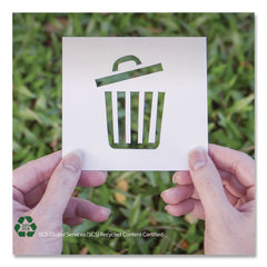 Heritage 38 in. x 58 in. 0.9 mil 60 gal. Biotuf Compostable Can Liners - Green (100/Carton)
