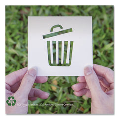 Heritage BioTuf 45 Gallon 40 in. x 46 in. Compostable Can Liners - Green (100-Piece/Carton)