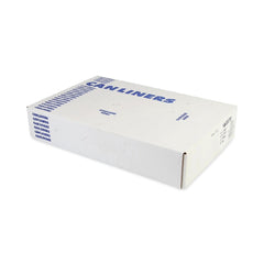 Heritage 24 in. x 33 in. 16 Gallon 12 mic High-Density Waste Can Liners - Natural (500/Carton)