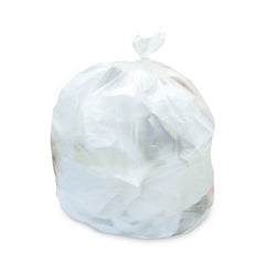Heritage 24 in. x 33 in. 16 Gallon 12 mic High-Density Waste Can Liners - Natural (500/Carton)
