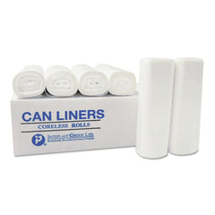 Inteplast Group EC202206N High-Density 7-gal. 6 Microns Commercial Can Liners - Clear (2000/Carton)