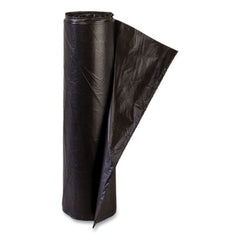 Inteplast Group EC243306K High-Density 16 gal. 6 microns Commercial Can Liners - Black (1000/Carton)