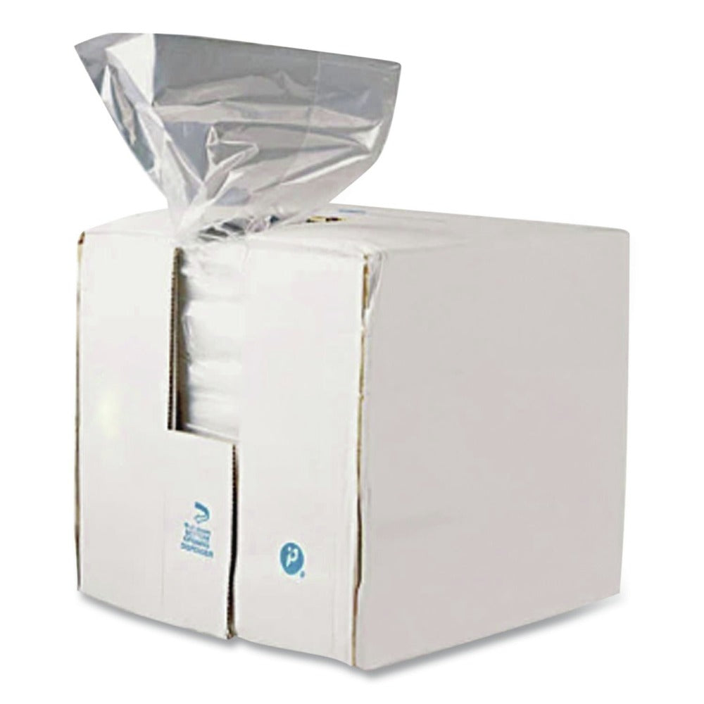 Inteplast Group PB080320M 0.8 mil. 8 in. x 20 in. Food Bags - Clear (1000/Carton)
