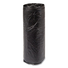 Inteplast Group S243306K High-Density 16-gal. 6 Microns 24 in. x 33 in. Commercial Can Liners - Black (1000/Carton)