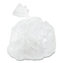 Inteplast Group S303713N 30 in. x 37 in. 13 mic 30 Gallon High-Density Commercial Can Liners - Clear (500/Carton)