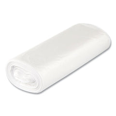 Inteplast Group S334016N 33 in. x 40 in. 16 mic 33 Gallon High-Density Commercial Can Liners - Clear (250/Carton)