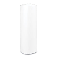 Inteplast Group 45 gal. 12 microns 40 in. x 48 in. High-Density Interleaved Commercial Can Liners - Clear (25 Bags/Roll, 10 Rolls/Carton)