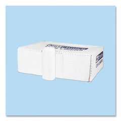 Inteplast Group 45 gal. 12 microns 40 in. x 48 in. High-Density Interleaved Commercial Can Liners - Clear (25 Bags/Roll, 10 Rolls/Carton)