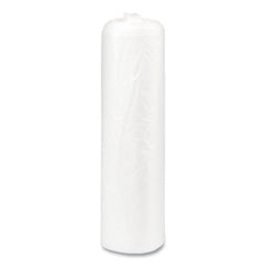 Inteplast Group S434822N 43 in. x 48 in. 56 gal 22 mic Interleaved Roll High-Density Commercial Can Liners - Natural (25 Bags/Roll, 8 Rolls/Carton)