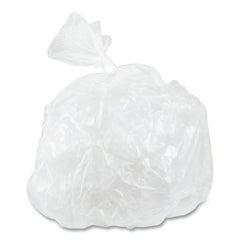 Inteplast Group VALH2433N8 High-Density 16 Gallon 24 in. x 31 in. Commercial Can Liners - Clear (1000/Carton)