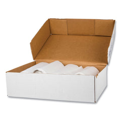Inteplast Group VALH3037N10 High-Density 30 Gallon 30 in. x 36 in. Commercial Can Liners - Natural (500/Carton)