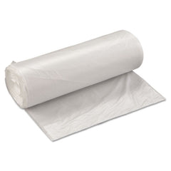 Inteplast Group VALH3860N22 High-Density 60 Gallon 38 in. x 58 in. Commercial Can Liners - Clear (150/Carton)