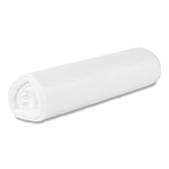 Inteplast Group VALH4048N16 High-Density 45 Gallon 40 in. x 46 in. Commercial Can Liners - Natural (250/Carton)
