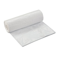 Inteplast Group 30 Gallon .7 mil 30 in. x 36 in. Low Density Can Liner - White (200/Carton)
