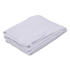 Iceberg 16523 iGear 30 in. x 72 in. Polyester Fabric Table Cover - White