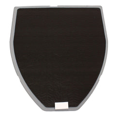 Impact 17.5 in. x 20.38 in. Disposable Urinal Floor Mat - Shield-Shaped/Orchard Zing Scent/Gray (6/Carton)