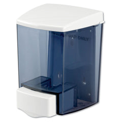 Impact 9335 4.5 in. x 4 in. x 6.25 in. 900 mL Encore Foam-eeze Bulk Foam See Thru Soap Dispenser - White