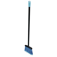 Impact T0015-01 36.86 in. Lobby Dust Pan Broom - Black/Blue (12/Carton)