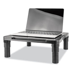 Innovera 13.13 in. x 13.5 in. x 4 in. Single Level Monitor Riser - Black