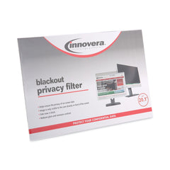 Innovera 4:3 Blackout Privacy Monitor Filter for 20.1 in. LCD